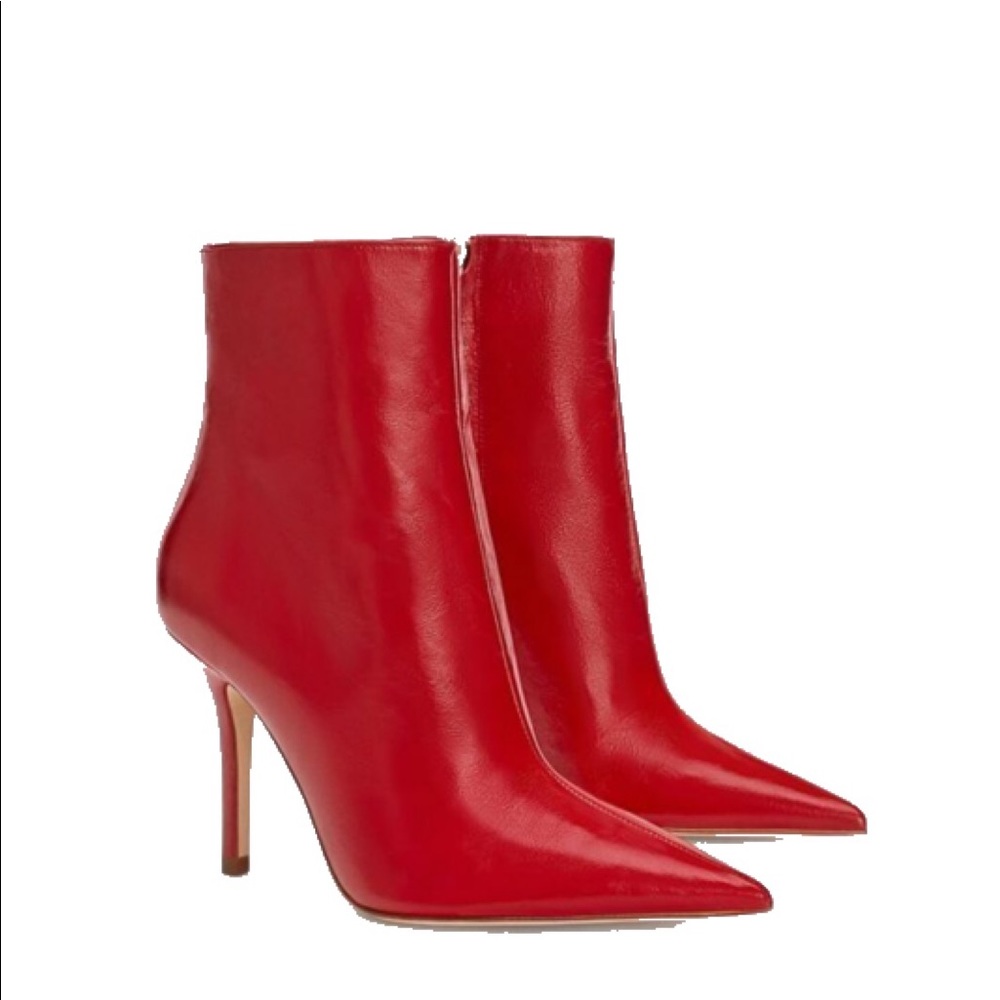 Zara pointed toe stiletto boot